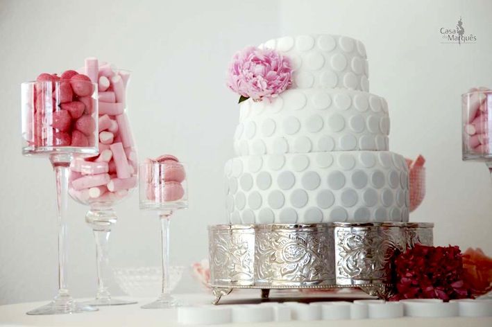 vintage wedding cake