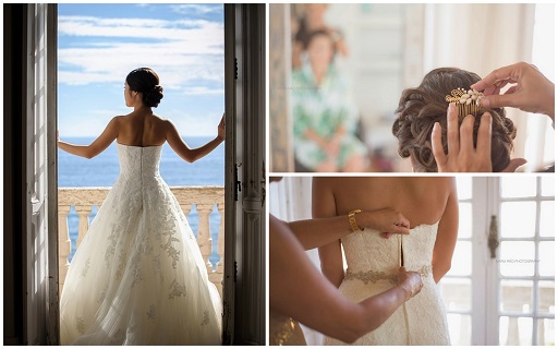 preparations Villa Sao Paulo Wedding Villa seaside wedding in portugal