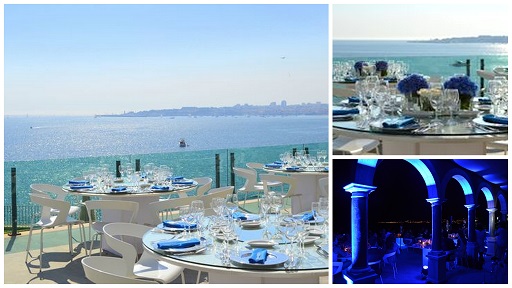 terrace wedding reception villa sao paulo destination wedding in portugal